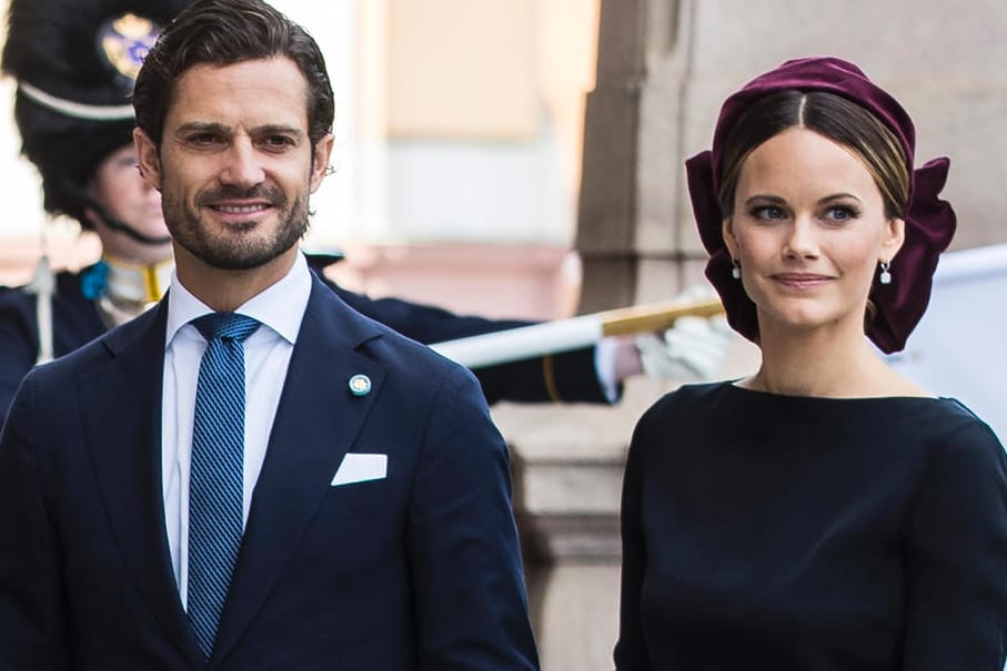 Prinz Carl Philip und Prinzessin Sofia: Sie sind zum dritten Mal Eltern eines Jungen geworden.