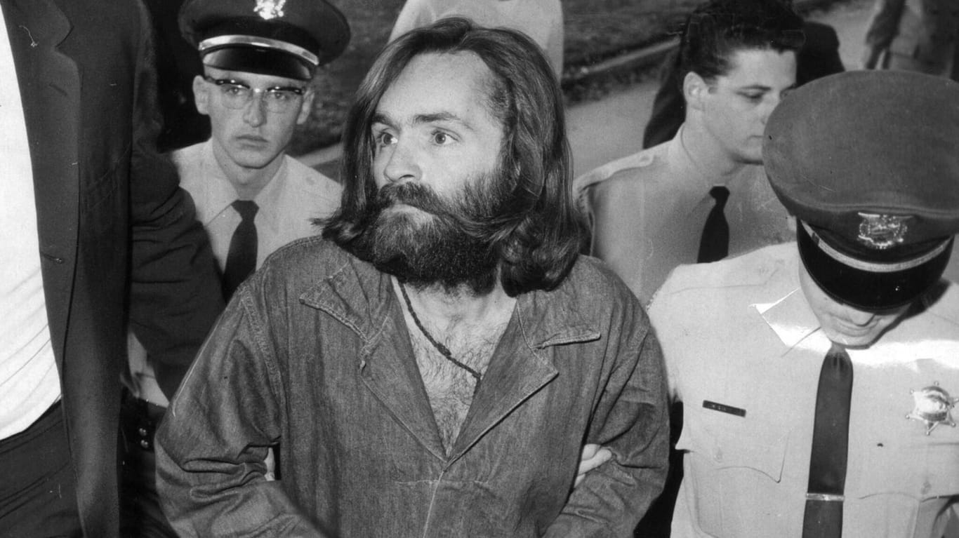 Der Sektenführer Charles Manson: 1969 stiftete er seine jungen Anhänger zu einer brutalen Mordserie an.