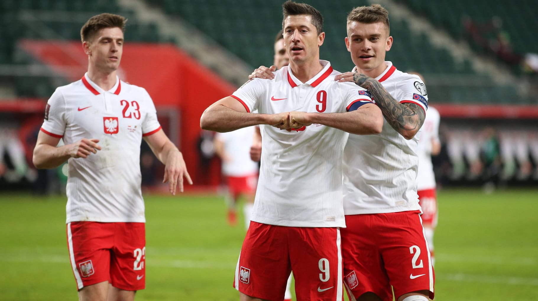 Weiter in Top-Form: Robert Lewandowski jubelt im Spiel gegen Andorra.