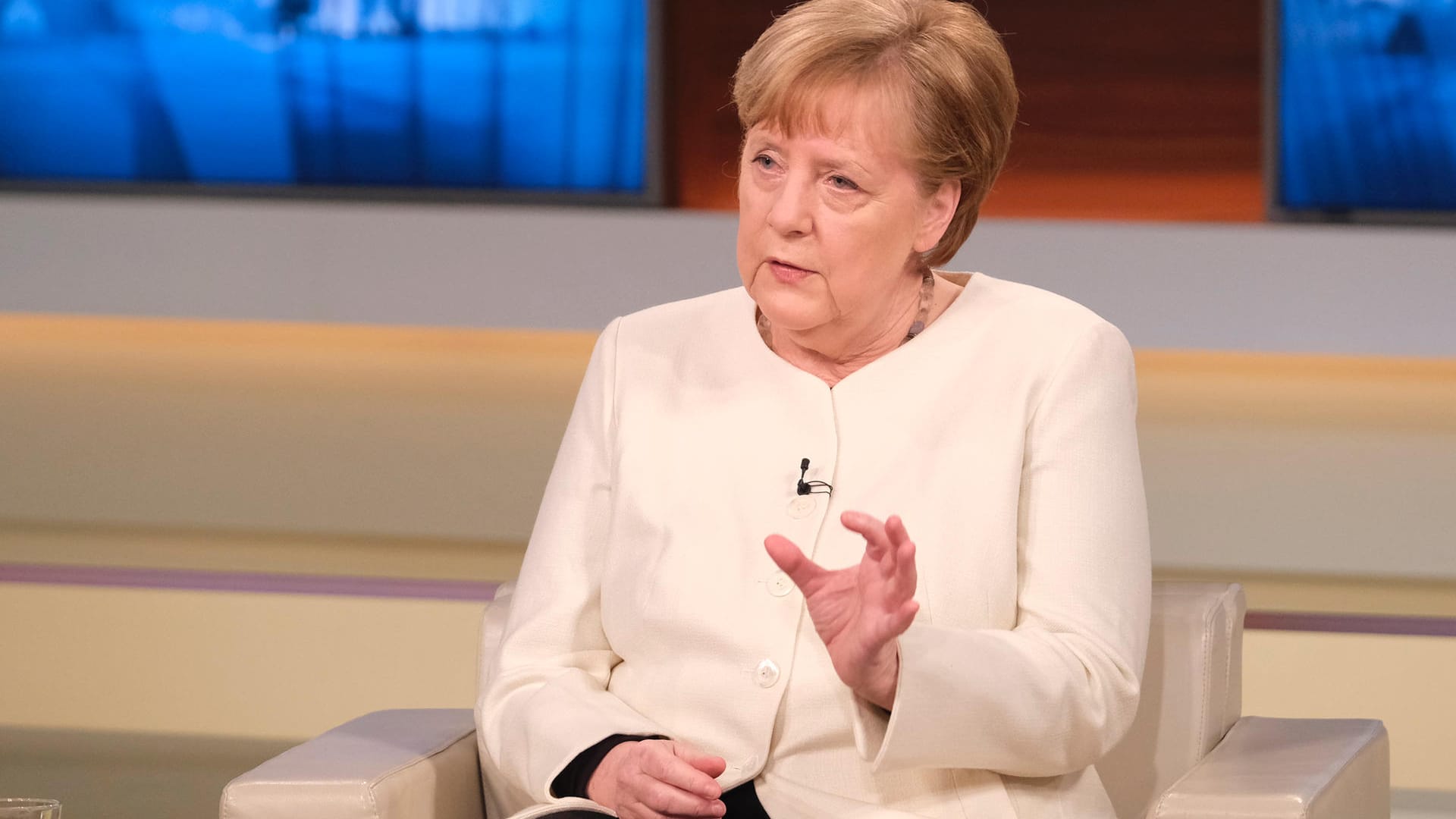 Bundeskanzlerin Angela Merkel war zu Gast bei "Anne Will"