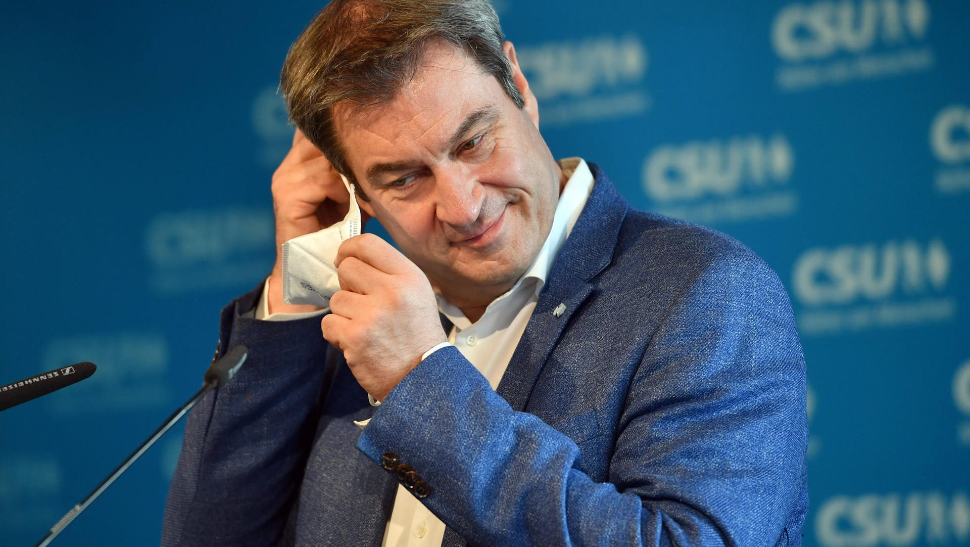 Bayern Ministerpräsident Markus Söder: "Die Kanzlerin hätte meine Unterstützung."