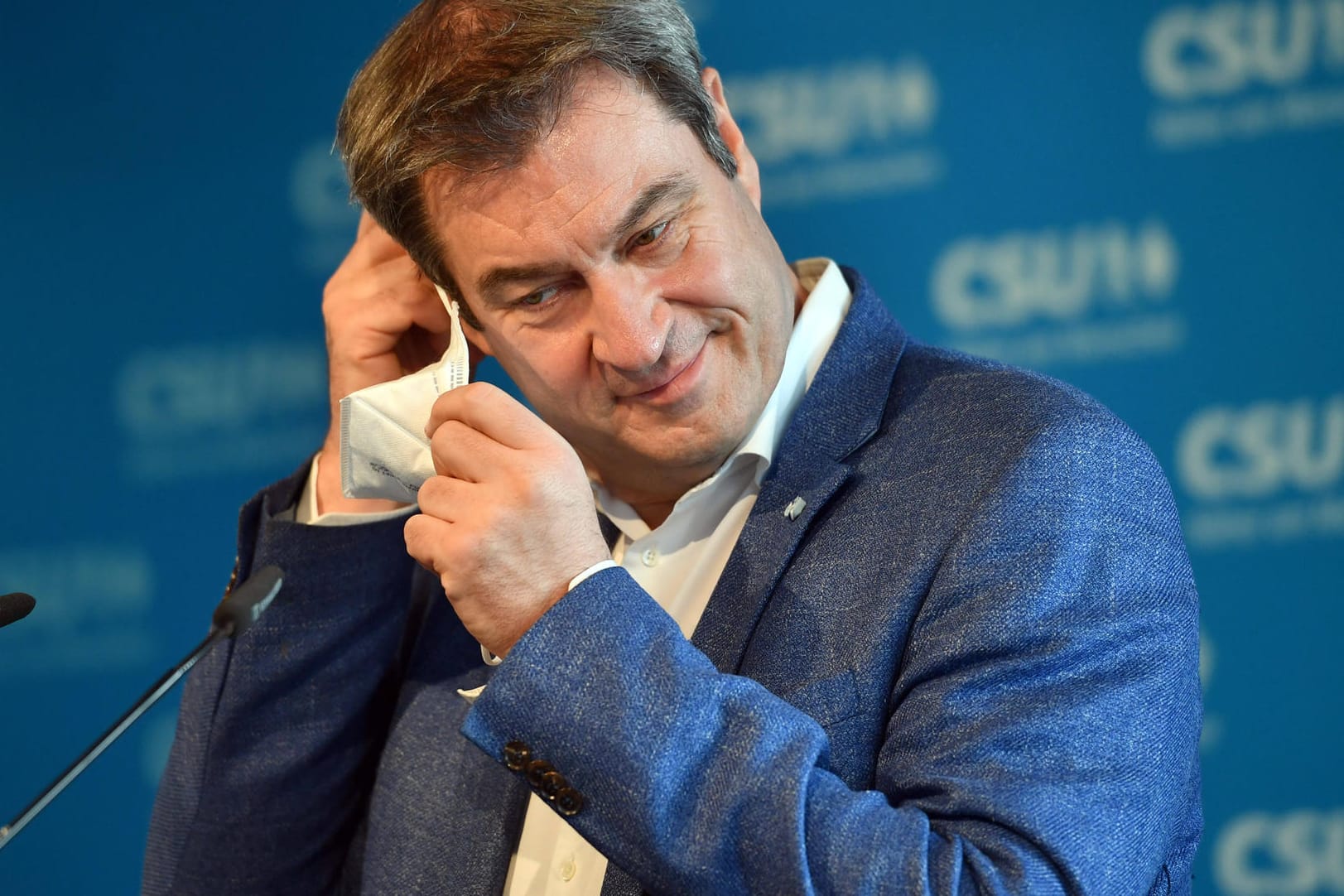 Bayern Ministerpräsident Markus Söder: "Die Kanzlerin hätte meine Unterstützung."