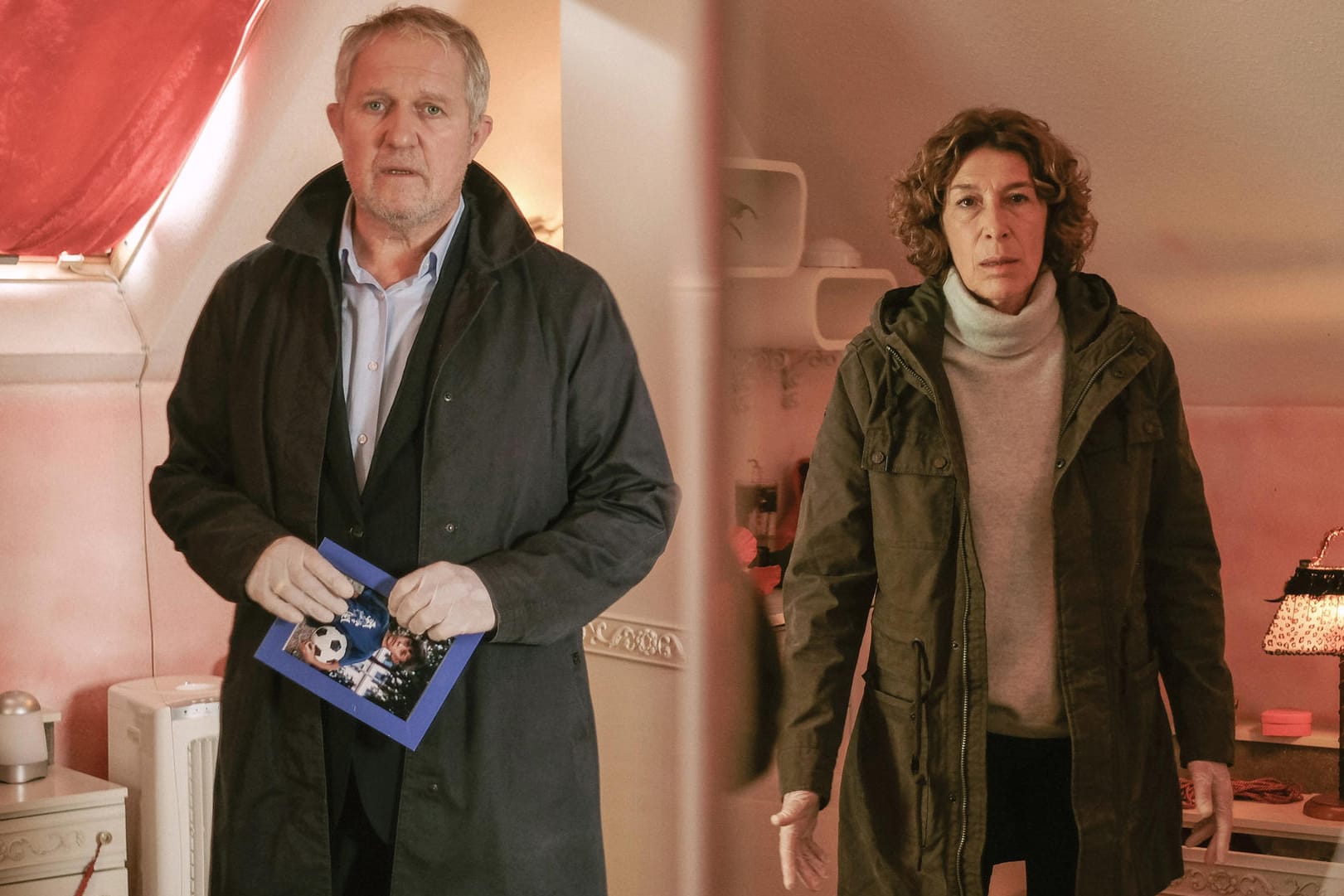 "Tatort: Die Amme": Moritz Eisner (Harald Krassnitzer) und Bibi Fellner (Adele Neuhauser) wird der Fund einer Toten in einer trostlosen Wohngegend gemeldet.