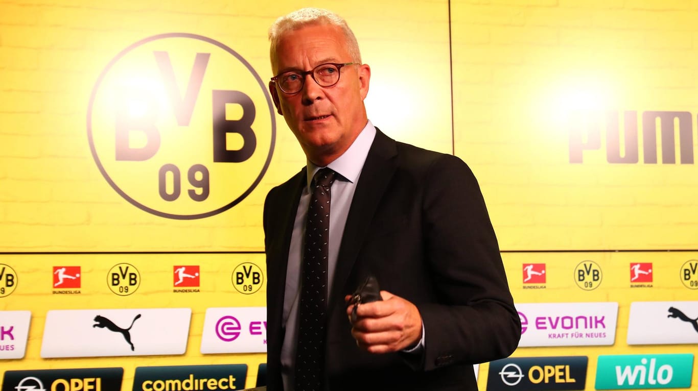 BVB-Finanzgeschäftsführer: Thomas Treß hat über die Verluste der Dortmunder durch die Pandemie gesprochen.