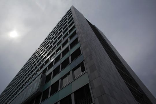 Blick auf den Hauptsitz des Statistischen Bundesamtes in Wiesbaden.