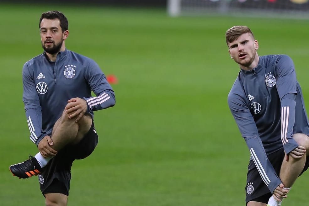 Timo Werner (rechts): Der Chelsea-Stürmer ist im DFB-Team derzeit nur zweite Wahl.