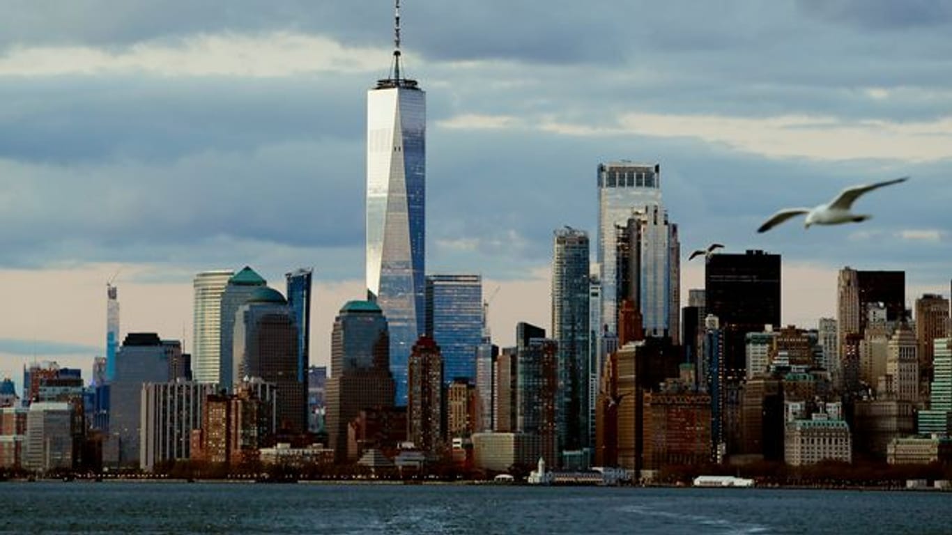 Die Skyline von New York City: In der Stadt sind mehrfach Polioviren gefunden worden.