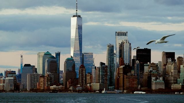 Die Skyline von New York City: In der Stadt sind mehrfach Polioviren gefunden worden.