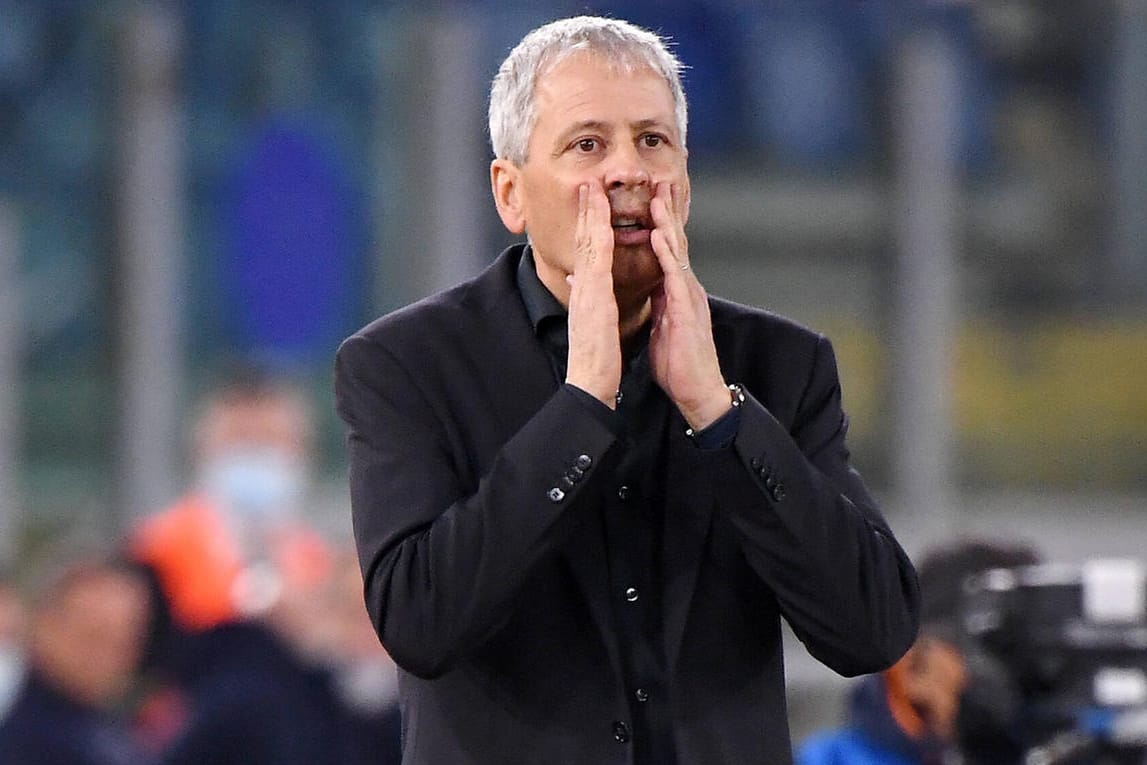 Lucien Favre: Der ehemalige BVB-Trainer ist aktuell auf Klubsuche.
