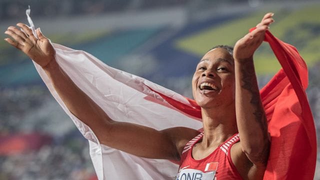 Hatte mehrere Doping-Tests verpasst: Die für Bahrain startende Salwa Eid Naser.