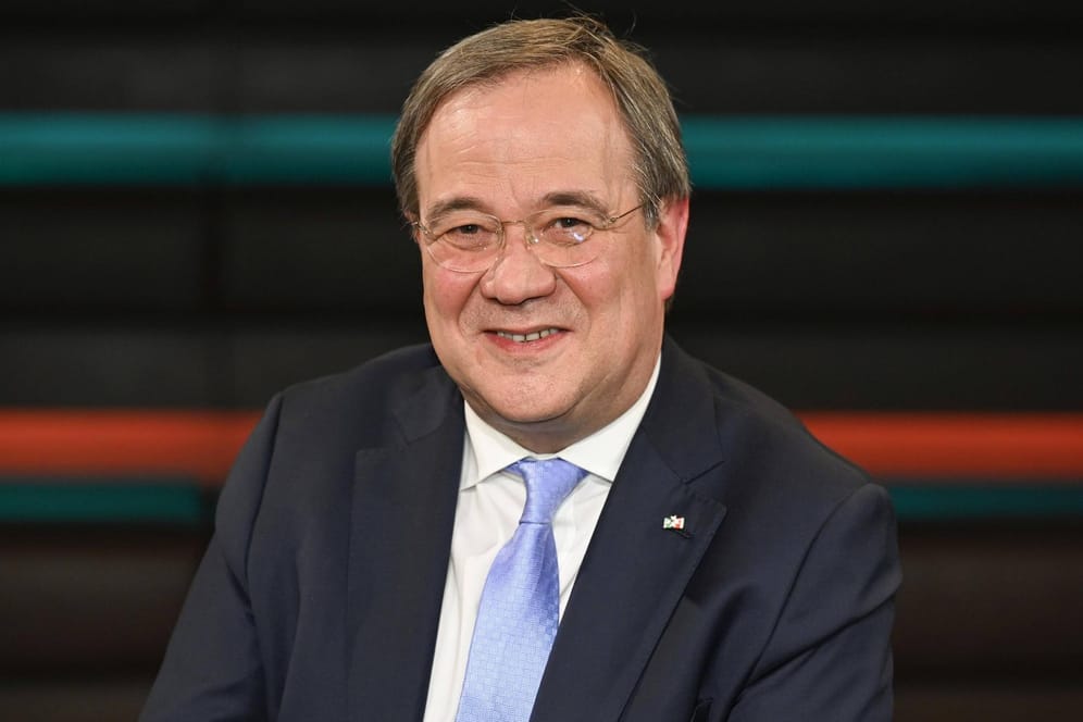 Armin Laschet (Archivbild): Der CDU-Vorsitzende hat sich in der jüngsten "Markus Lanz"-Sendung auch zur Thema Kanzlerkandidatur geäußert.