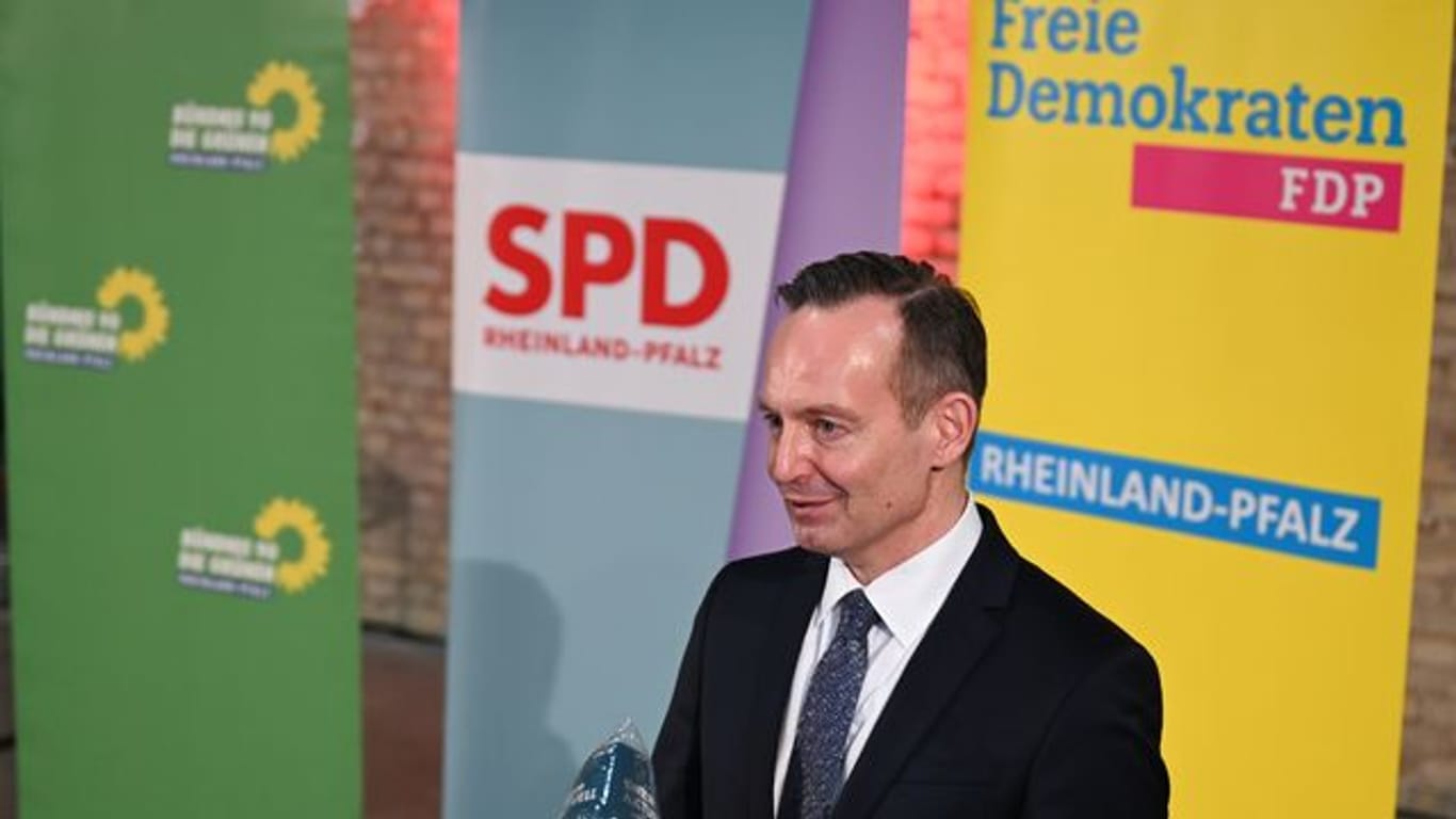 Volker Wissing (FDP) auf einem Pressetermin.