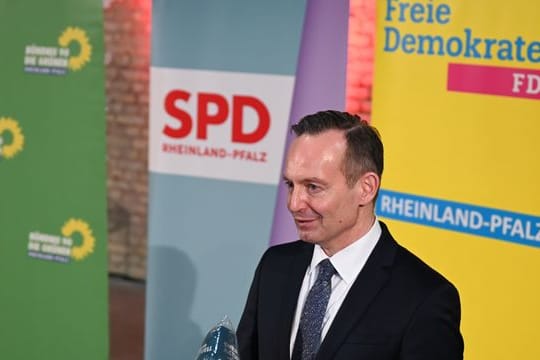 Volker Wissing (FDP) auf einem Pressetermin.