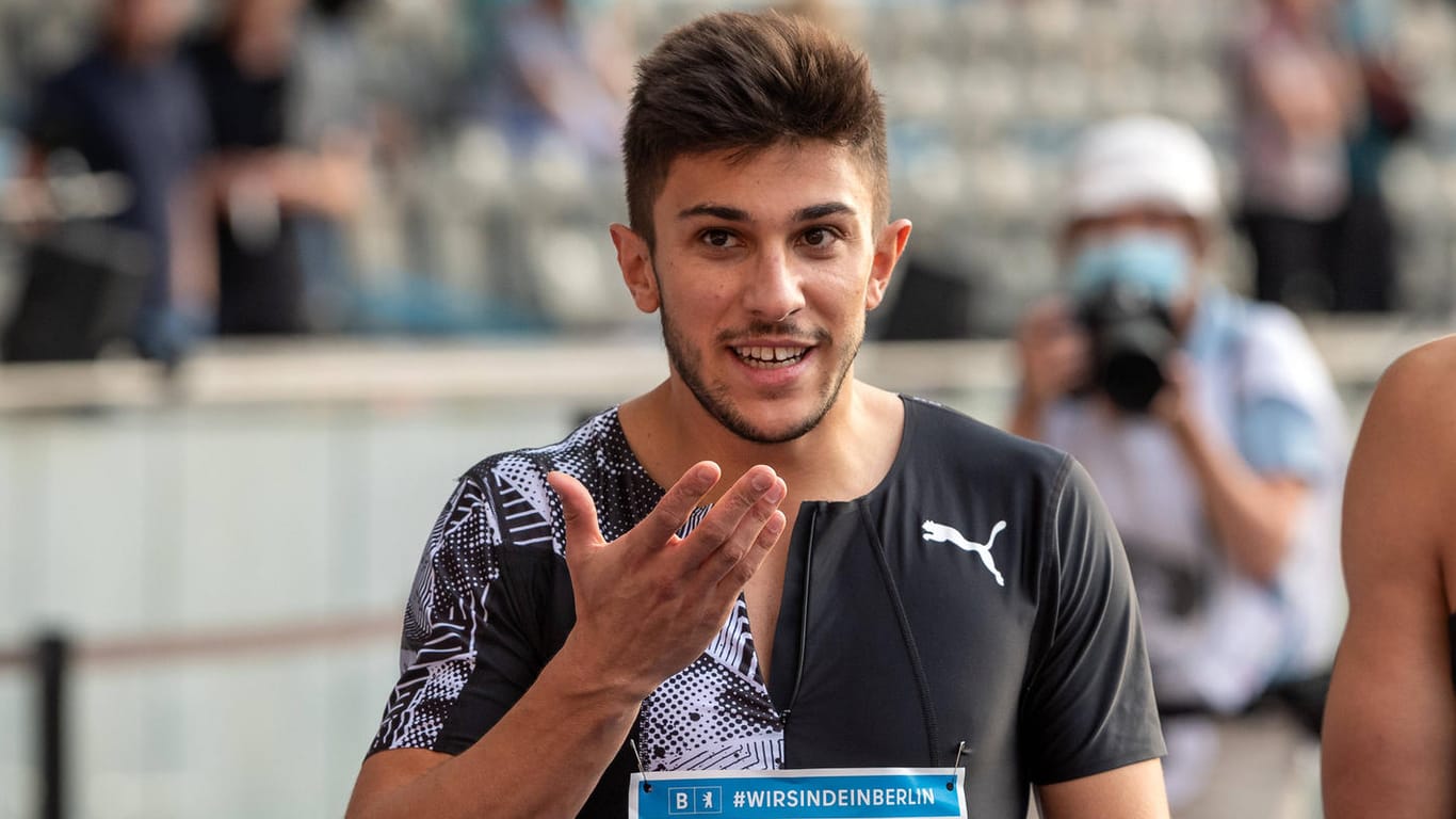Deniz Almas ist einer der schnellsten Sprinter in Deutschland.