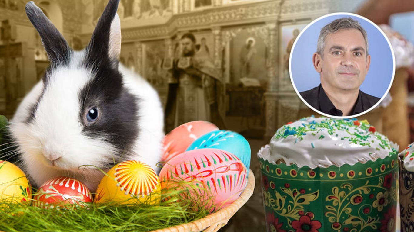 Ostern in Deutschland und Russland: Bemalte Eier gibt es in beiden Ländern, aber auch Unterschiede, schreibt Wladimir Kaminer.