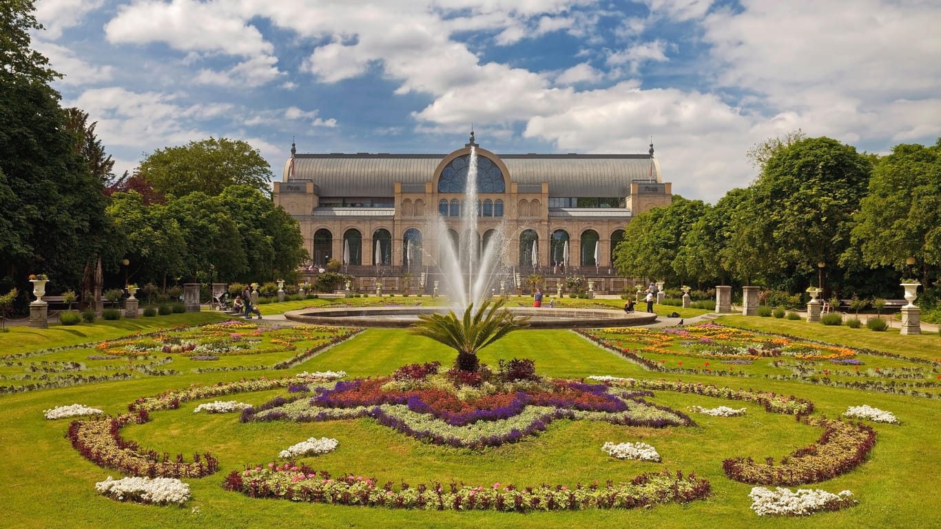 Der botanische Garten in Köln (Archivbild): An der Wetterstation wurde am Mittwoch ein Temperaturrekord gemessen.