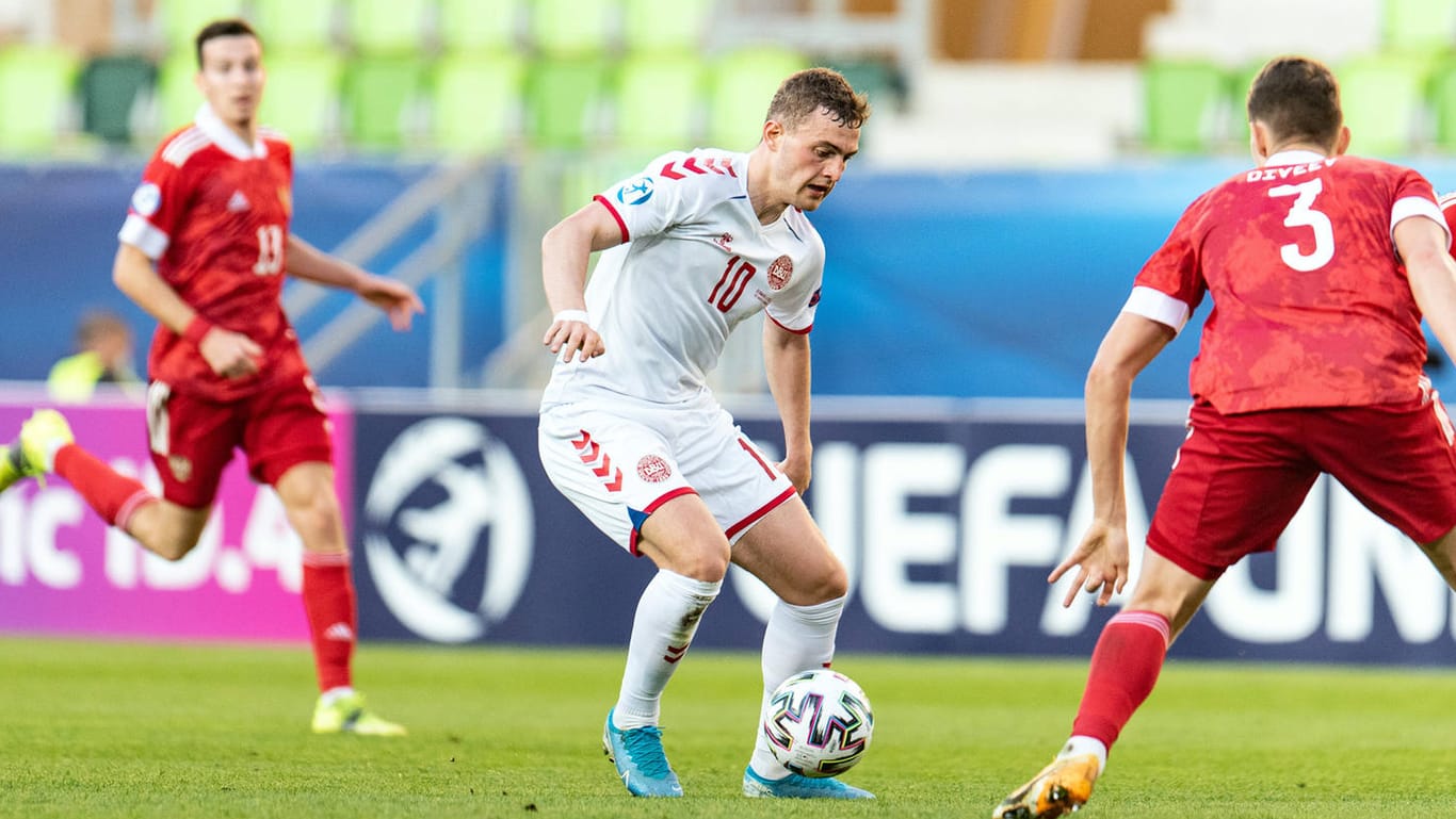 Jacob Bruun Larsen (M.): Der Däne traf beim Sieg gegen Russland zum zwischenzeitlichen 1:0.