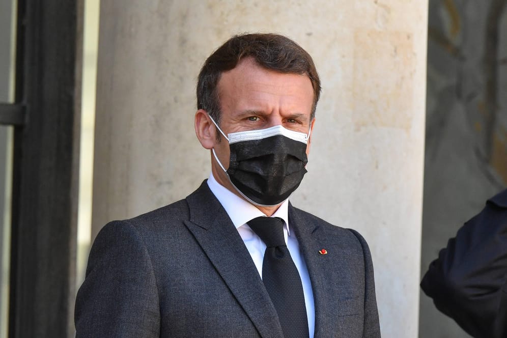 Emmanuel Macron: Der französische Präsident wollte Lockdowns eigentlich vermeiden. Die Strategie scheint gescheitert.
