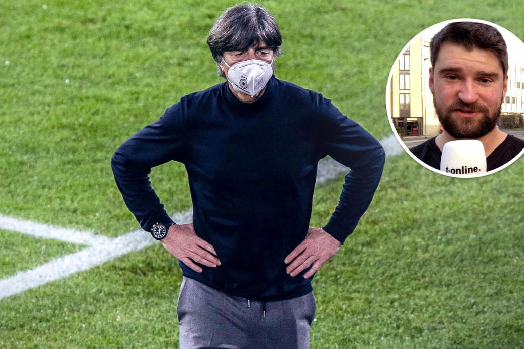 "Löw droht ein katastrophaler Abgang": t-online-Nationalmannschaftsreporter Noah Platschko analysiert die Pleite gegen Nordmazedonien und blickt auf die Chancen bei der Europameisterschaft.