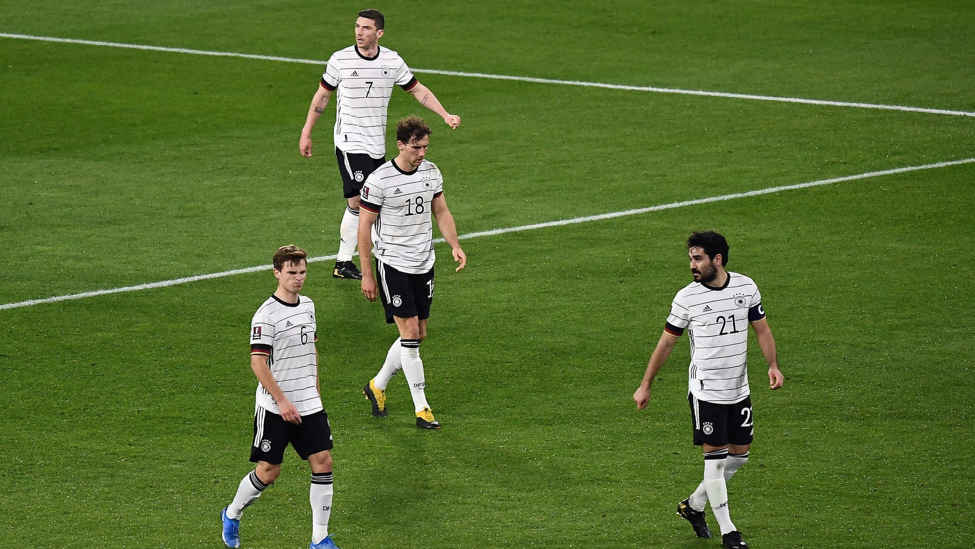 Die deutsche Nationalmannschaft: Gegen Nordmazedonien gab es ein blamables 1:2.