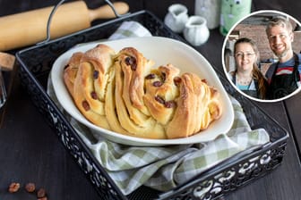 Osterzopf: Nach 35 Minuten im Backofen ist er fertig.