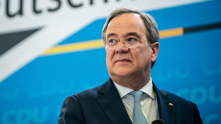 CDU-Vorsitzender Armin Laschet: In einer aktuellen Sonntagsfrage stürzt die Union weiter ab.