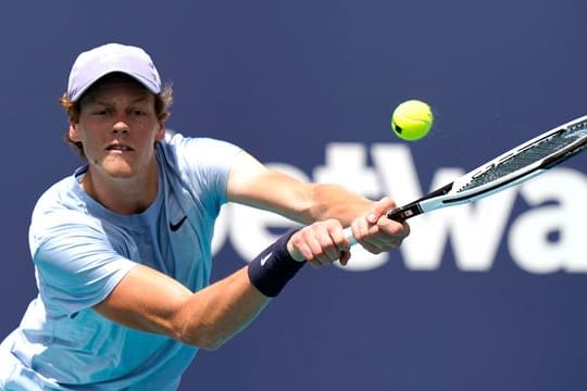 Jannik Sinner hat das Finale in Miami erreicht.