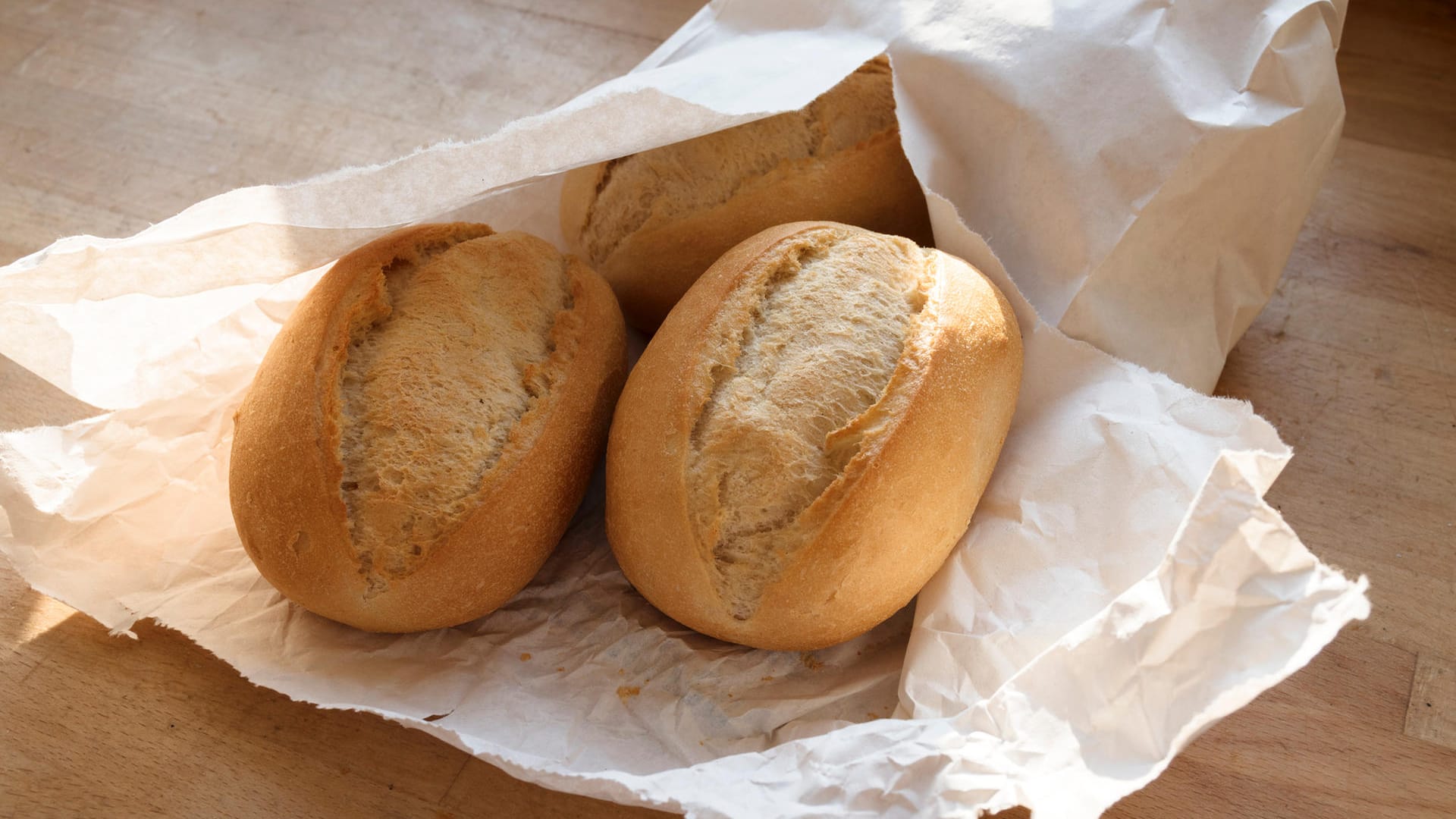 Brötchen: Frische Brötchen schmecken besonders lecker – auch ohne Belag.