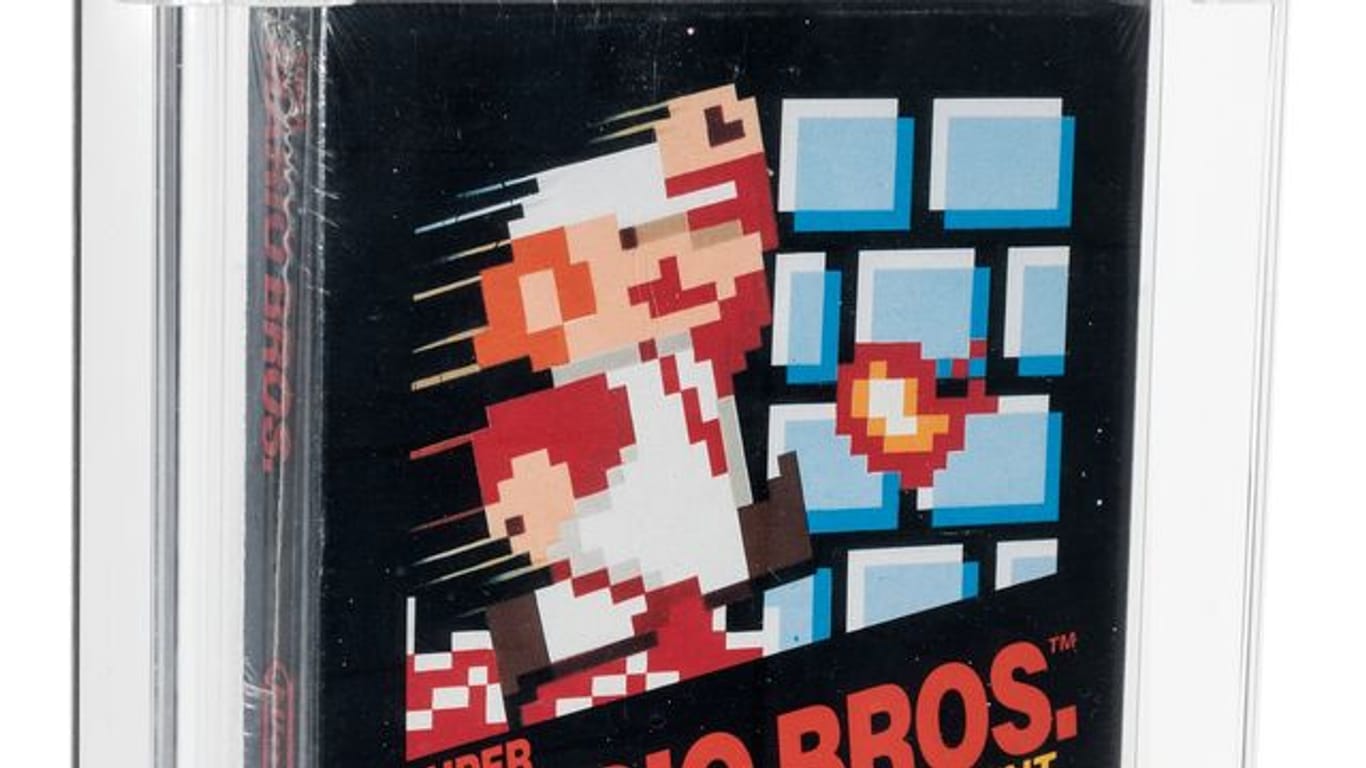 Ein original verpacktes "Super Mario Bros.