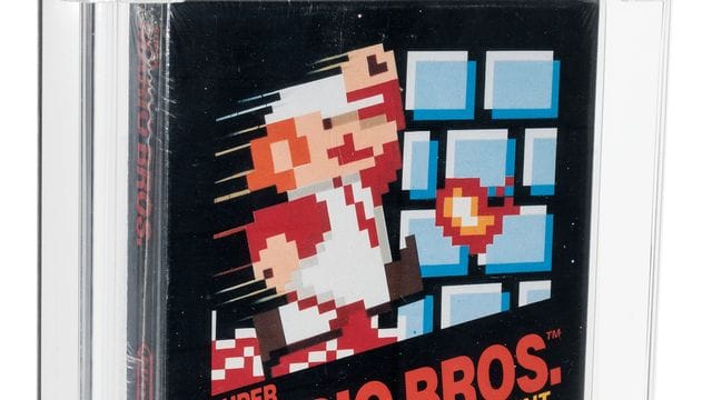 Ein original verpacktes "Super Mario Bros. Ein original verpacktes "Super Mario Bros.