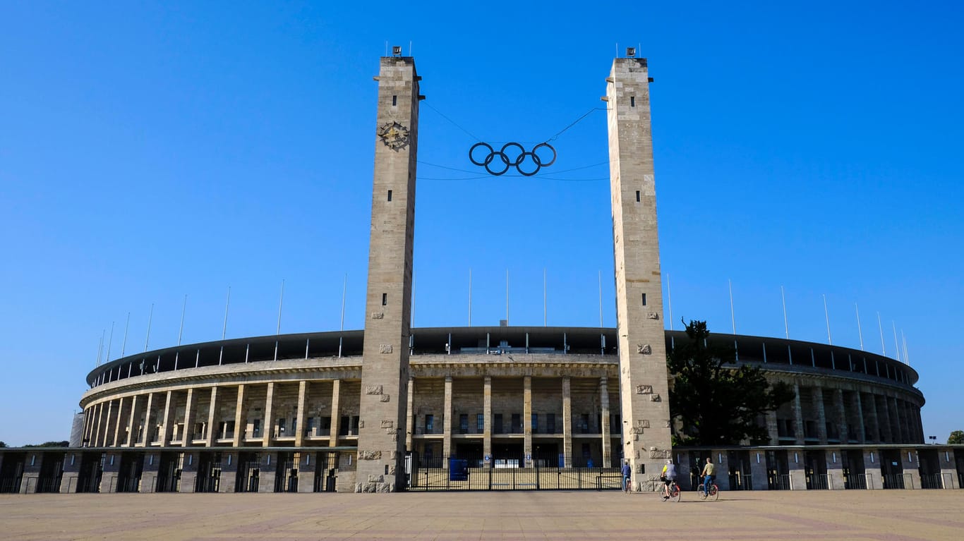 Das Olympiastadion in Berlin: Hier fanden 1936 die Nazispiele statt.