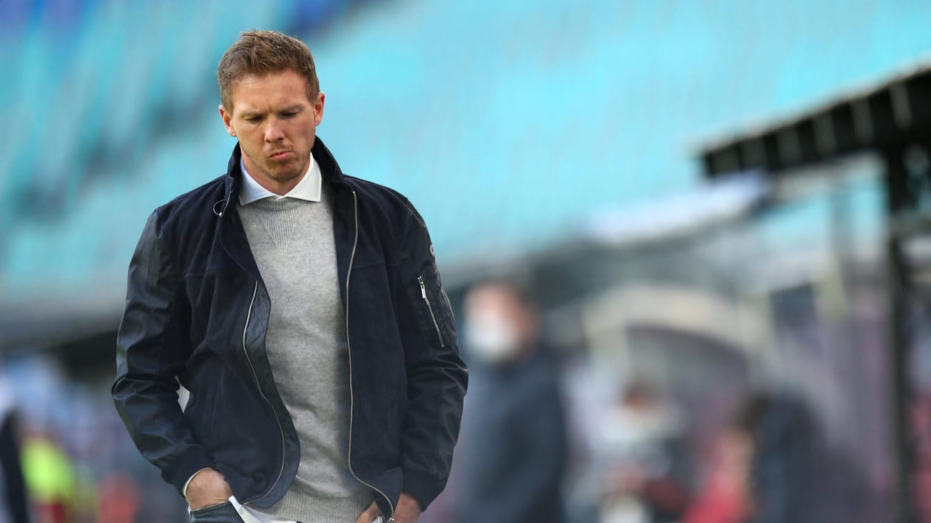 Julian Nagelsmann: Der RB-Trainer hat die Titelchance abgehakt.
