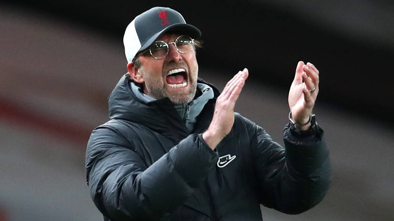 Jürgen Klopp: Der Liverpool-Trainer durfte sich freuen. Gegen Arsenal gab es einen Sieg.