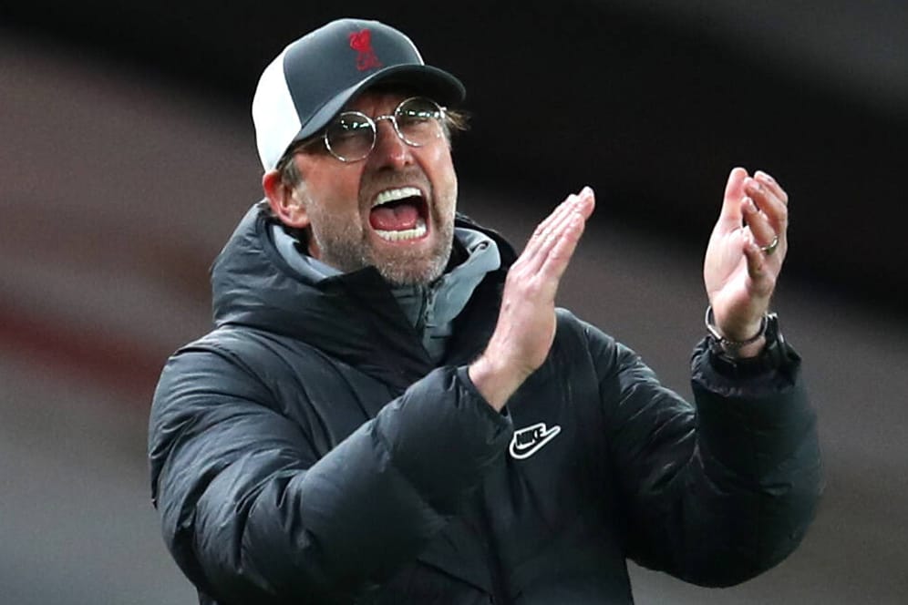 Jürgen Klopp: Der Liverpool-Trainer durfte sich freuen. Gegen Arsenal gab es einen Sieg.