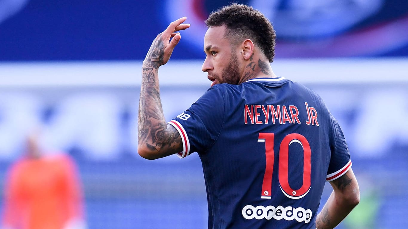 Neymar: Der Brasilianer erlebte ein hitziges Spiel am Samstag.