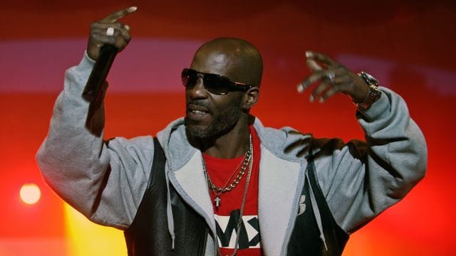 Der US-Rapper DMX bei einem Konzert in Warschau 2014.