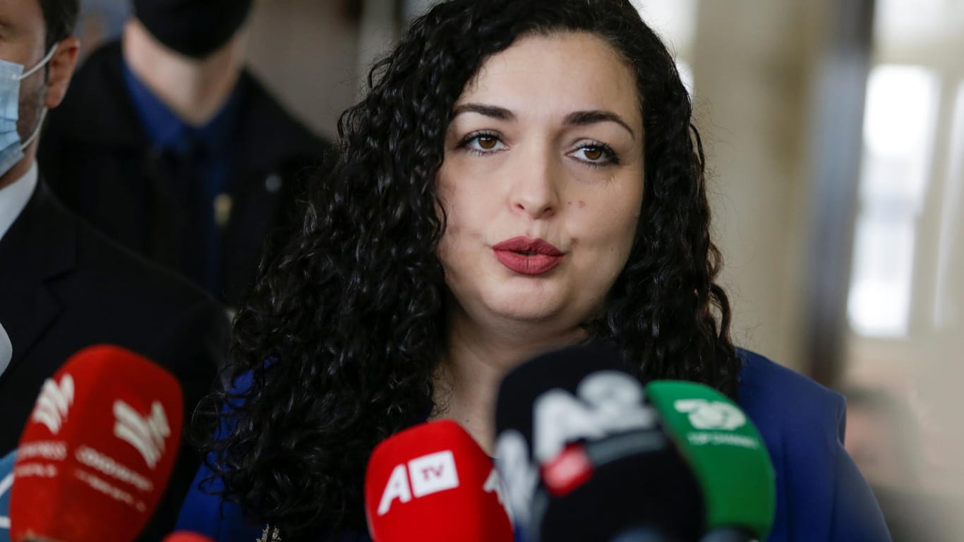 Vjosa Osmani: Sie ist die neue Staatschefin des Kosovo.