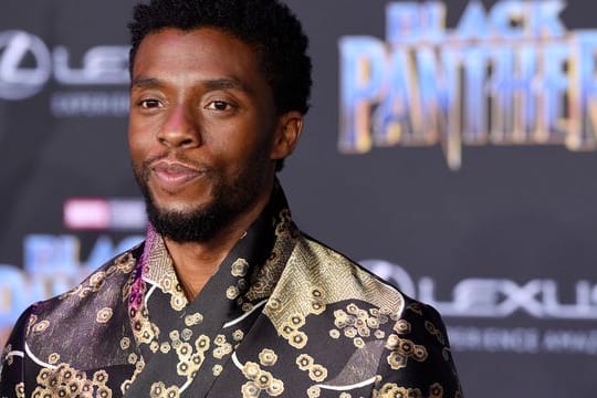 US-Schauspieler Chadwick Boseman kommt zur Premiere des Films Black Panther.