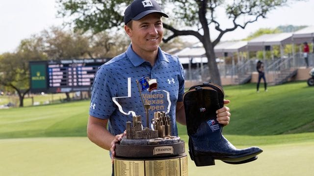Jordan Spieth gewann die Texas Open.