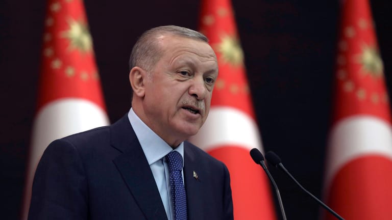 Der türkische Präsident Recep Tayyip Erdogan: Die Türkei leidet unter einer außergewöhnlich hohen Inflation.