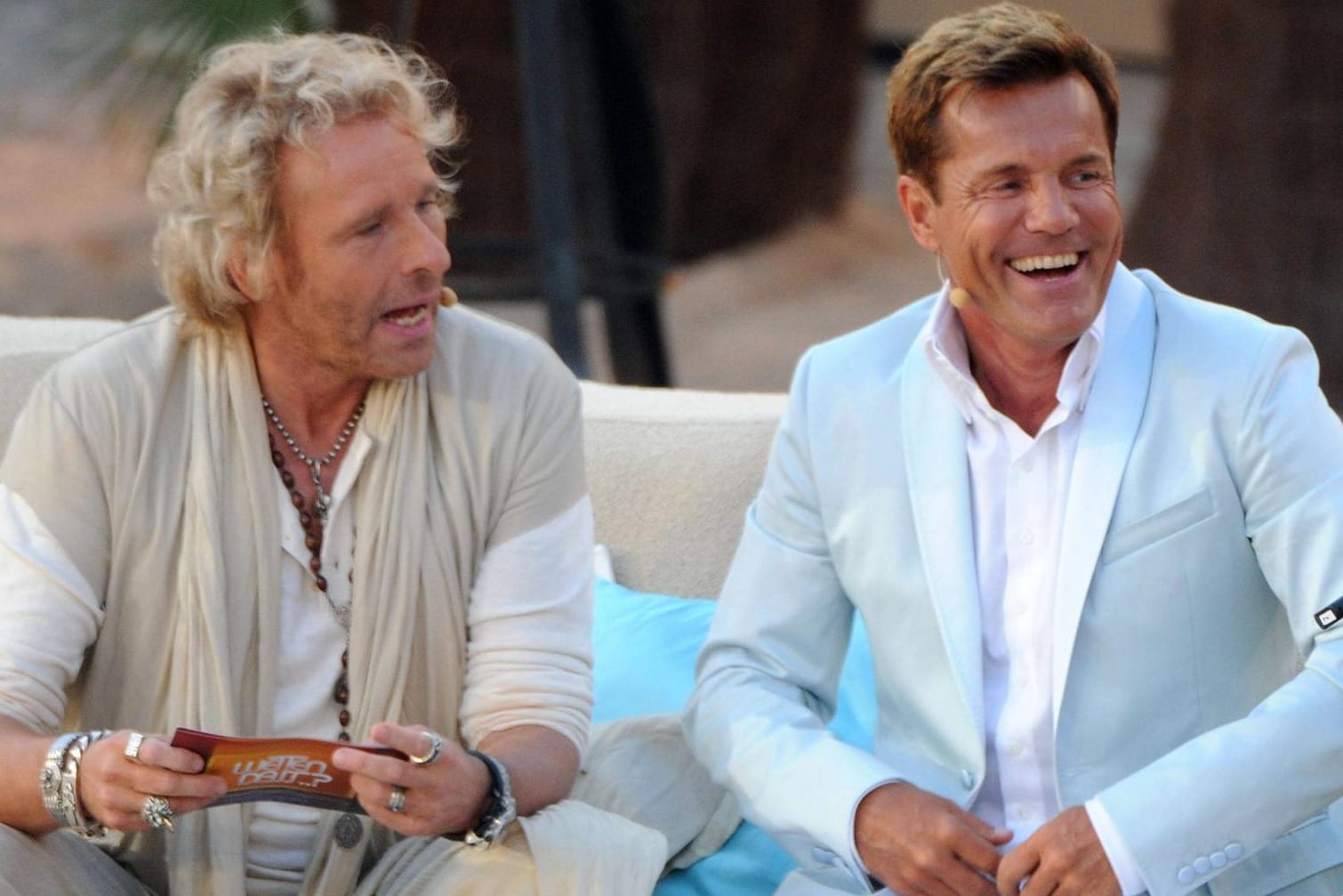 Thomas Gottschalk und Dieter Bohlen im Jahr 2011: Damals saßen sie noch vergnügt nebeneinander auf der "Wetten, dass..?"-Couch.