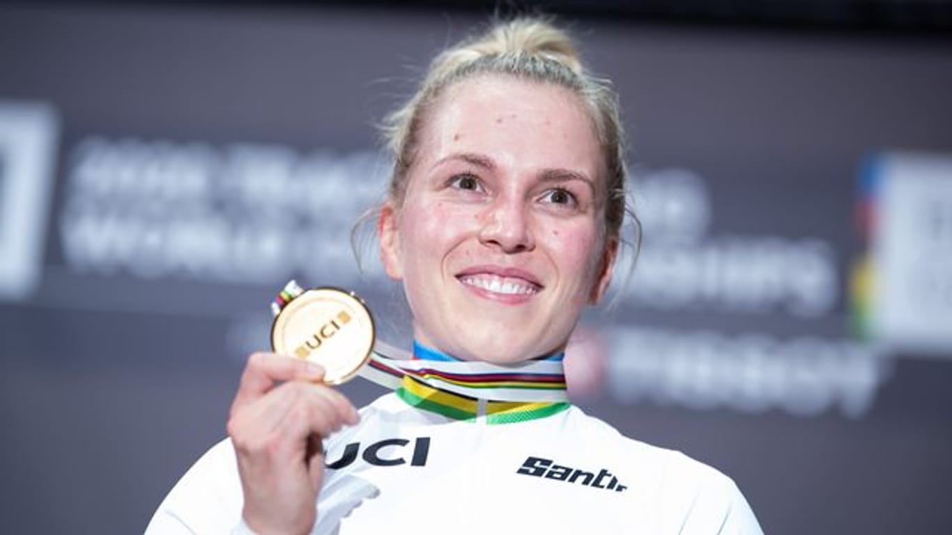 Bahnrad-Weltmeisterin Emma Hinze.