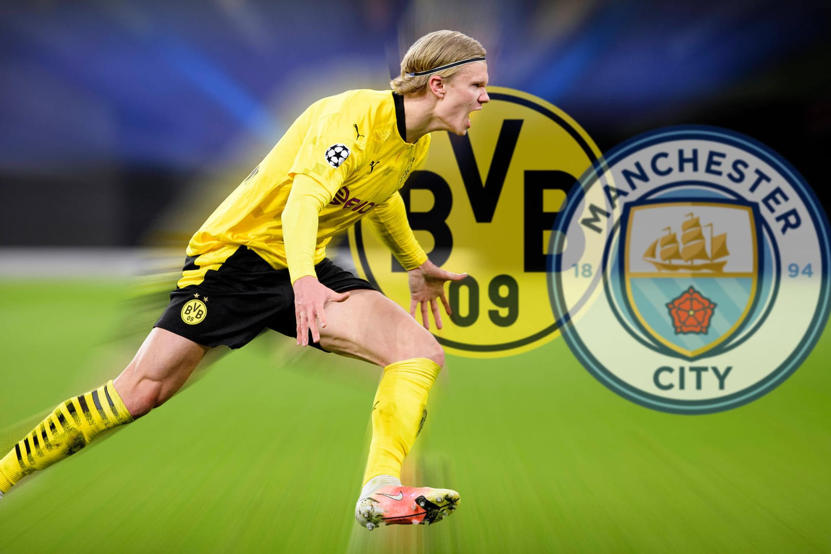 Erling Haaland: Wird er mit dem BVB beim Hinspiel des Champions-League-Viertelfinals in Manchester überzeugen können?