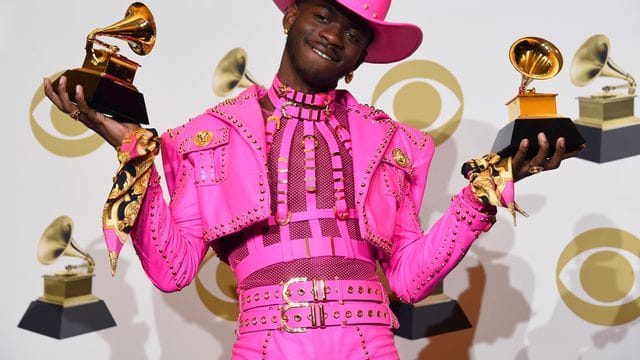 Rapper Lil Nas X bei der Grammy-Verleihung 2020.