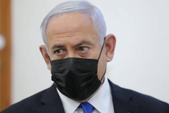 Israels Premierminister Benjamin Netanjahu: Gegen ihn läuft derzeit ein Prozess wegen Betrugs, Untreue und Bestechlichkeit.
