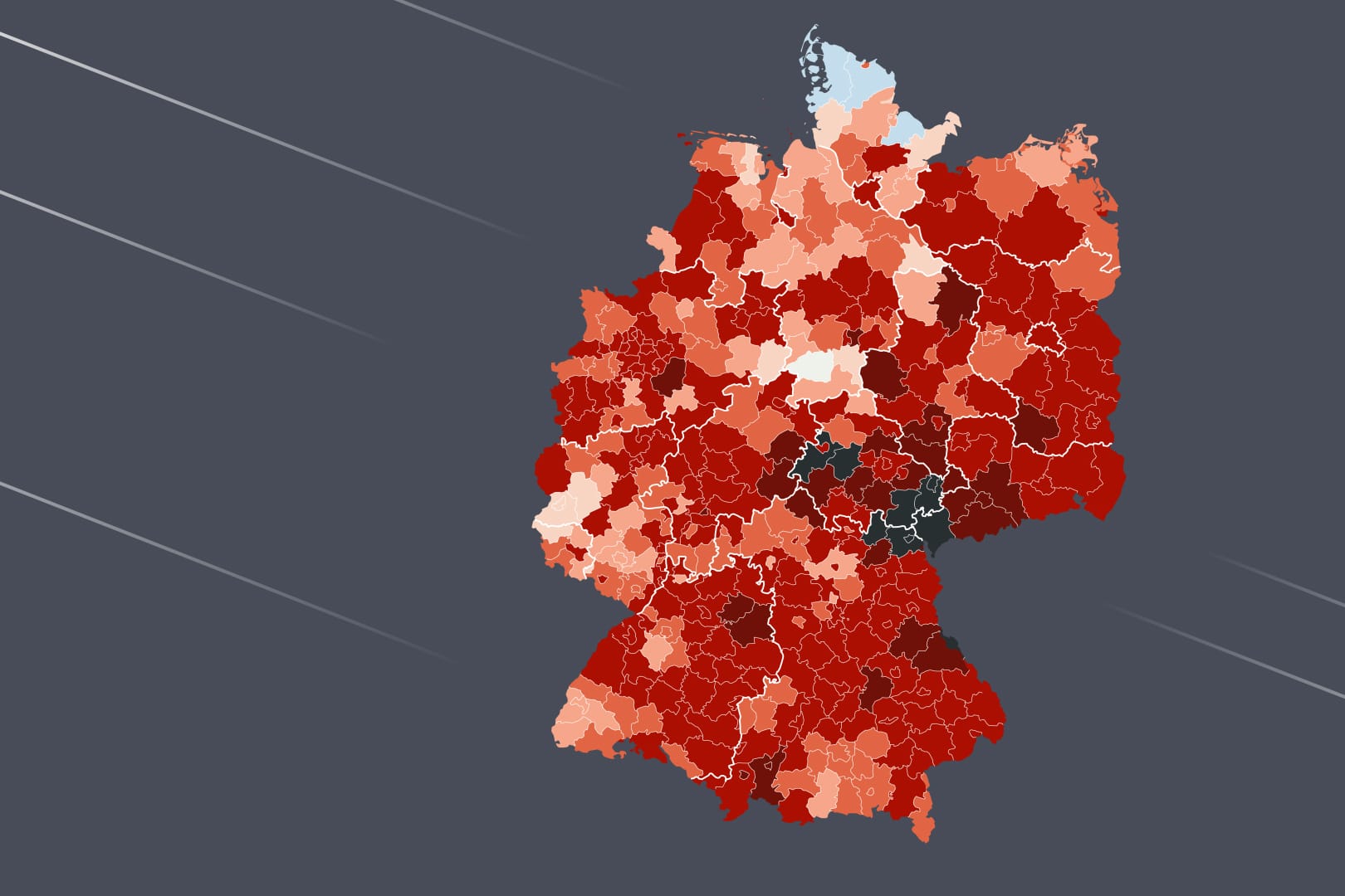 Kann sich Sachsen die Lockerungen überhaupt erlauben? Diese Animation zeigt, wie sich die Inzidenzen in den Landkreisen entwickeln und was das für Auswirkungen hat.