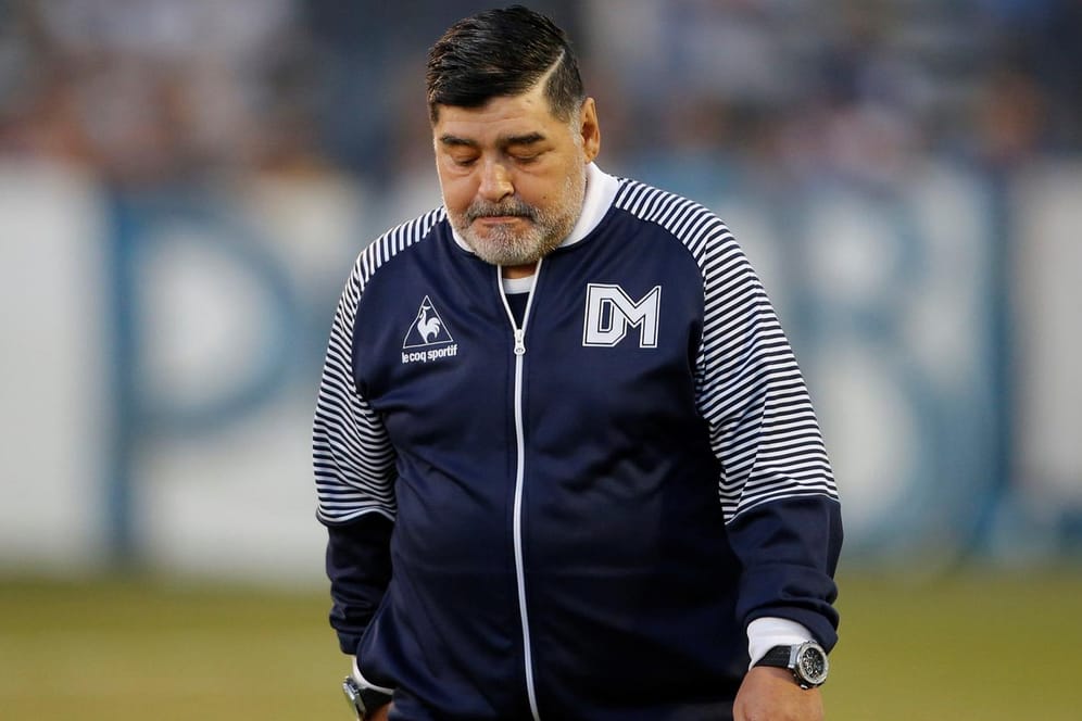 Diego Maradona im November 2019: Die Legende erlag ein Jahr später einem Herzinfarkt.