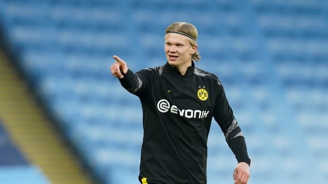 Soll nach den Wünschen von Borussia Dortmund beim BVB bleiben: Erling Haaland. Soll nach den Wünschen von Borussia Dortmund beim BVB bleiben: Erling Haaland.