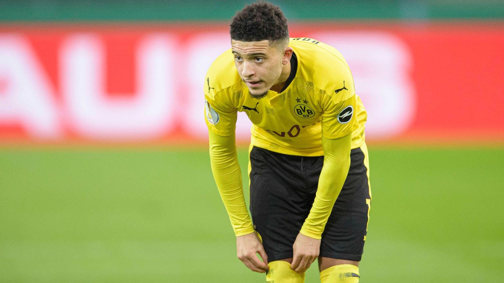 Jadon Sancho: Der BVB-Stürmer hat bei Twitter rund 585.000 Follower.