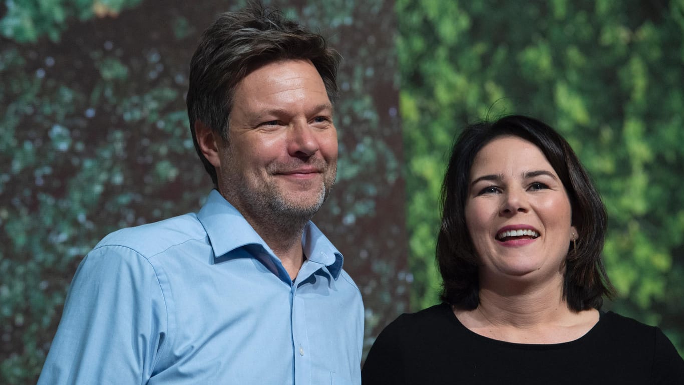 Robert Habeck und Annalena Baerbock: Am 19. April soll der Kanzlerkandidat oder die Kanzlerkandidatin der Grünen verkündet werden.